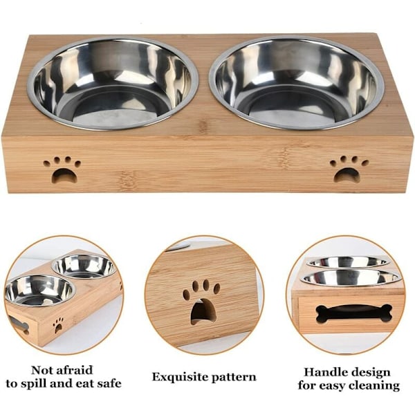GamChien och katter, GamChien Surelevee, GamDouble för hund, GamChat Elevated, GamChien Mats (250 ml per skål)