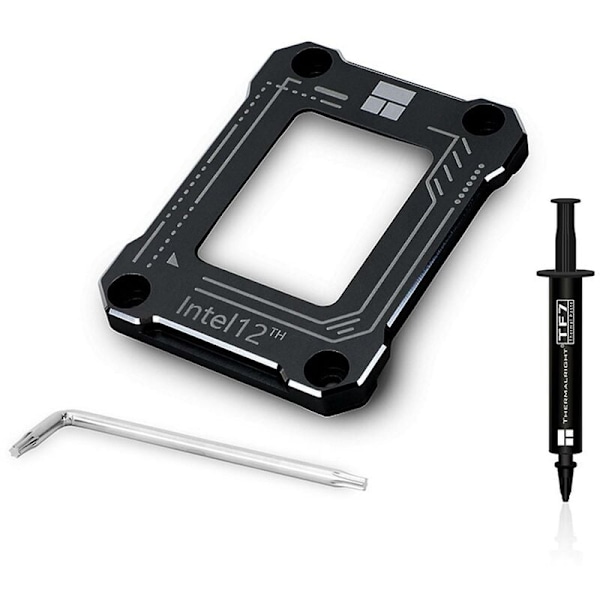 12:e generationens CPU-böjnings termiska rätning Loop Lga1700/1800 ersättning CNC aluminium Lga17xx-bcf röd
