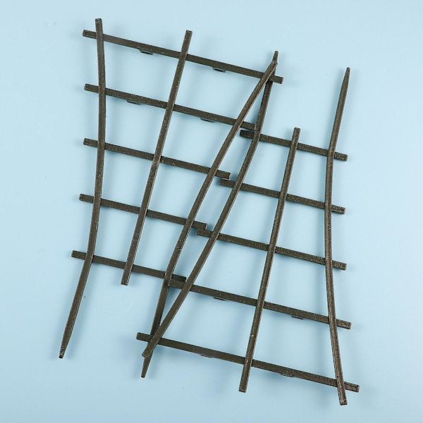 2 kpl DIY Puutarha Kasvi Kiipeily Trellis Muovi Mini Päällekkäin Ruukku Kasvi Tuki Puutarha Trellises