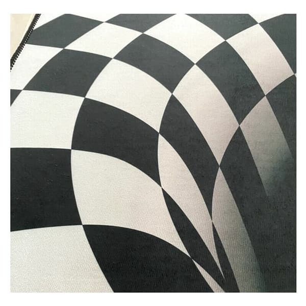 FlkwoH Super Soft Moderna Mattor, 60 x 90 cm, halkfria Mattor för Sovrum Vardagsrum för Barns Lek - Rektangulär Vision A