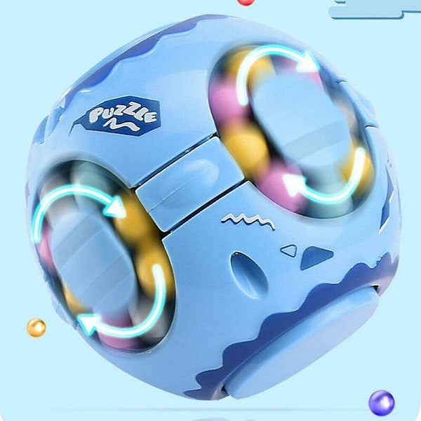 FlkwoH Fingertip Cube Rotating Magic Bean Stress Relief Educational Puzzle Toy