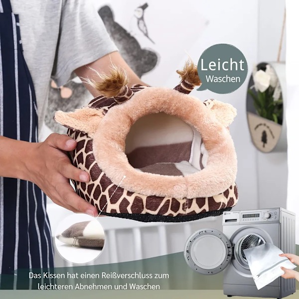 Liten djurgrotta för chinchilla, igelkott, marsvin, bur tillbehör, leksaker, för skäggagam, hamster, iller, råttaXL