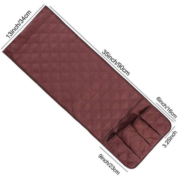 Fickförvaringsväskor Soffa Fåtölj Armstöd Caddy Multifickor Organizer Hållare Påse