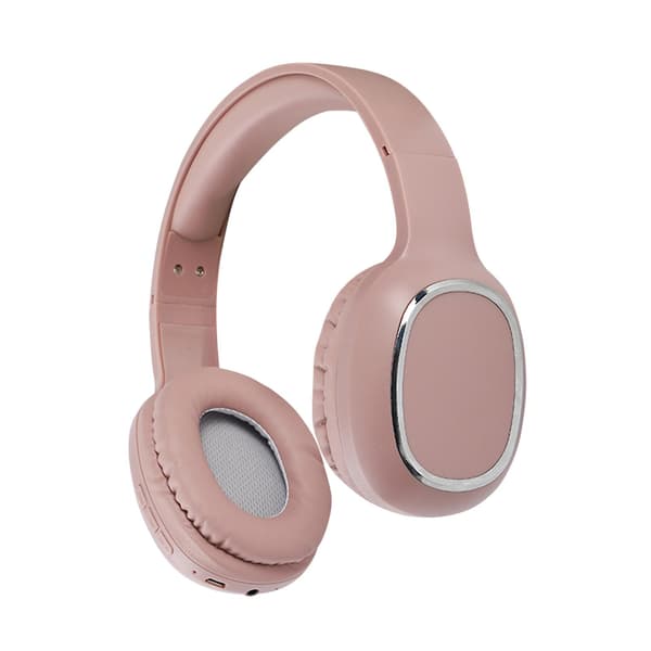 Bluetooth-headset trådlöst Bluetooth-headset bas spel dator mobiltelefon sport hörlurar (rosa)