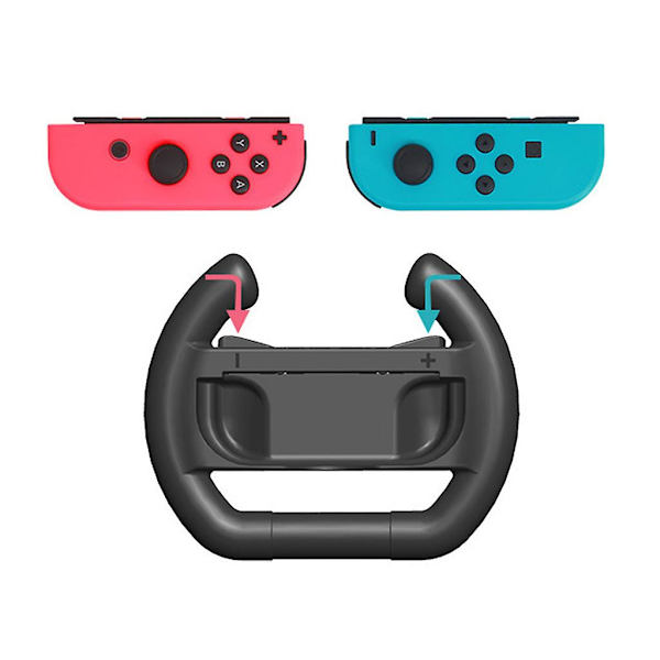 För Switch/swicth Oled Racing Ratt Styrtillbehör (Vit)