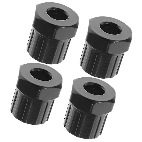 4-pack vauhtipyörän lukitusrenkaan työkalu polkupyörän vauhtipyörän poistotyökalu vauhtipyörän poistotyökalu (2.60X2.60X2.40CM, musta)