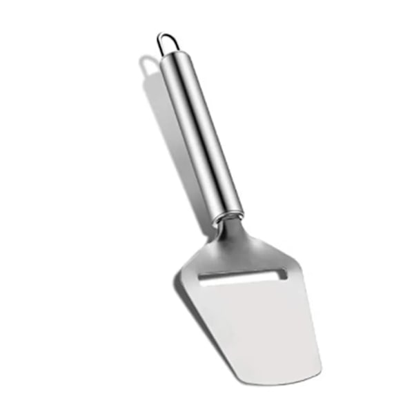 Osthyvel 21,7 cm, polerat rostfritt stål, ostskärare, vasst blad med tandning, diskmaskinsäker