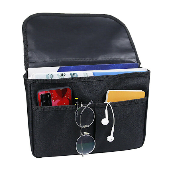 Rullstolsväska Walker Organizer Bekvämt handtag och lock Vattentät Walker Bag Stor kapacitet Scooter Organizer