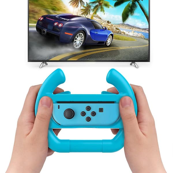För Switch/swicth Oled Racing Ratt Styrtillbehör (Vit)