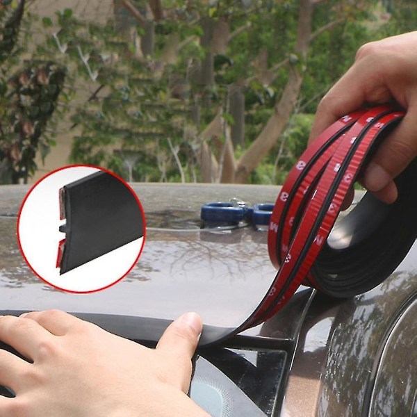 Kumiset auton tiivisteet reunatiivistyslistat autokatto tuulilasin tiiviste suojalista ikkunatiivisteet melueristys Soproof（19mmX2m）
