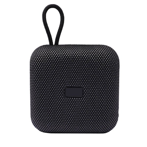 Ny utomhus Bluetooth-högtalare, bärbar, inte rädd för stänkvatten, subwoofer med hög volym, mini trådlöst nätverkskort, minihögtalare (svart)