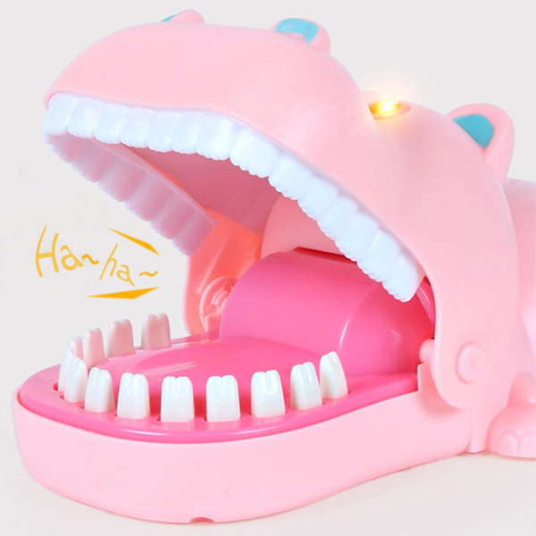 Nya Shark Dentist Tänder Leksaker Biting Finger Spel, Vågat Test Spel för Barn