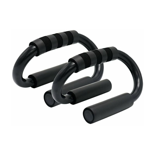 Full fitness utrustning S-formad rörformig stål push-up ram övning bröstmuskel arm muskler halkfri stabil multifunktionell fitness utrustning