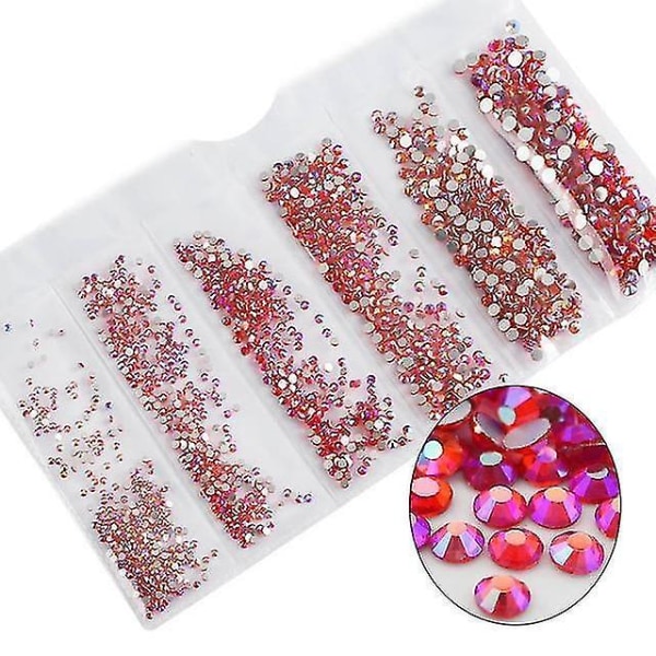 Hyacinth AB Multi size Glass Rhinestones For Nails Art Phone Cases Clothes Decorations
