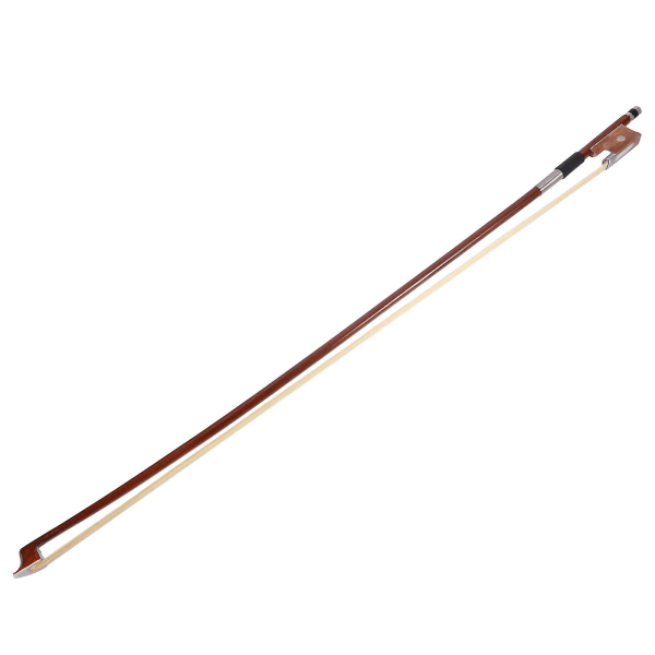 1/2 ersättning för fiolstråk i rosenträ med hästtillbehör (63X2cm, slumpmässig färg)
