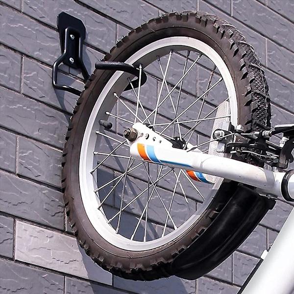 Universell cykelhängare väggmonterad pedal stabil hängare järnram