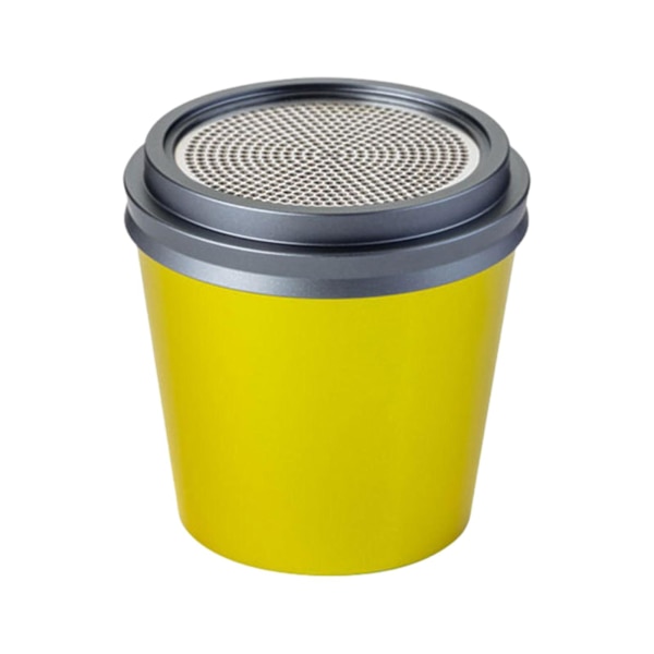 Bluetooth-version 5.0 Ny citron trådlös mini Bluetooth liten högtalare bärbar söt telefon hals hängande liten högtalare (gul)