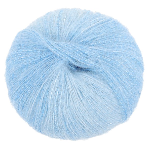 Knitting crochet wool yarn wool DIY hand knitting yarn (12X12 cm, sky blue)