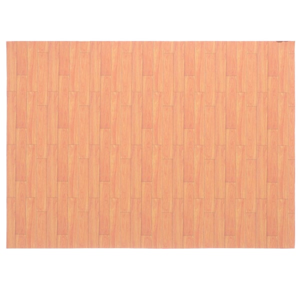 Miniature gulvpapir minihus DIY gulvpapir gulvdekoration (30X21CM, lysebrun)