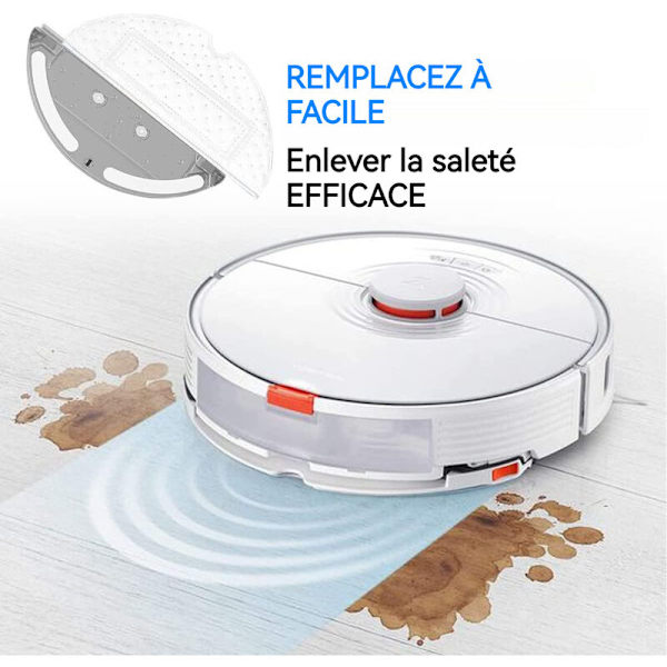 20-pack mopptillbehör till Roborock S7 MaxV Ultra / S7 MaxV / S7 Plus / S7 Max / S7 dammsugare, engångsmoppar till Roborock S7