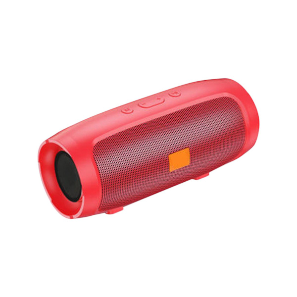 Bluetooth Audio Outdoor Bärbar Plug-in Subwoofer Dubbla Högtalare Hållbar Smart Högtalare（Röd）
