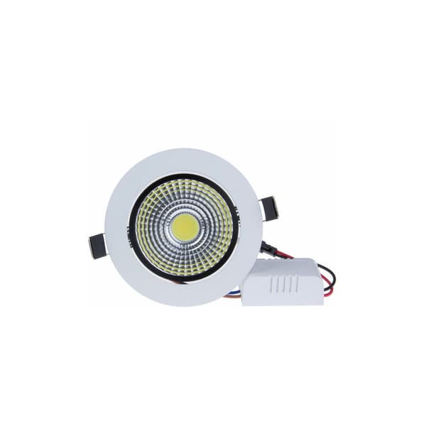 Smal dimbar IP44 LED-downlight, infälld belysning för badrum (65W)