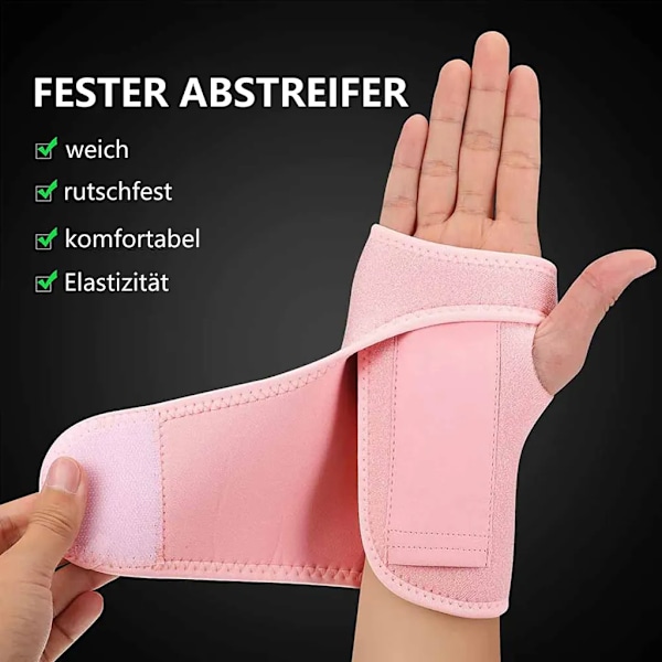 Handledsstöd handledsbandage justerbart stöd