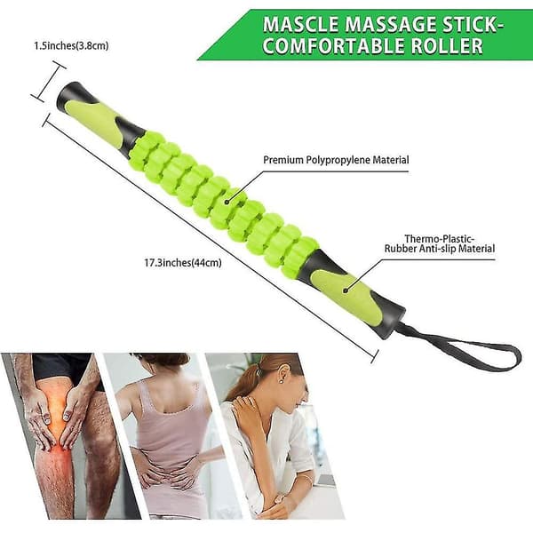Muskelrulle Massasjestav for Idrettsutøvere, Leg Massasjer