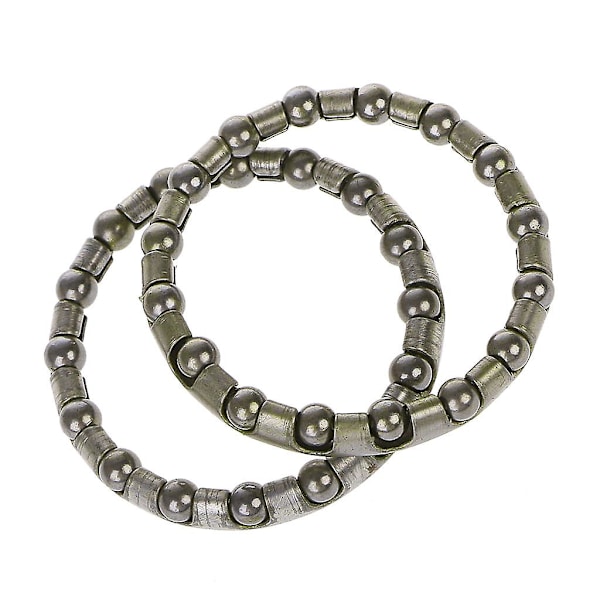 37mm Ramgaffel Pärlhållare Cykel Headset Lager Stålkulhållare Cykeldelar (Silver)