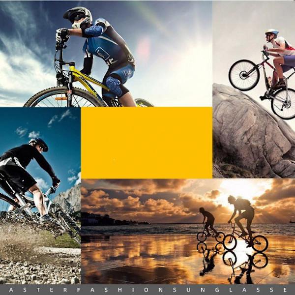 Wrap Sport Solglasögon, Ungdomssport Polariserande Solglasögon Herr Dam Solglasögon, Cykling Löpning Fiske Solglasögon Uv400 Skydd (Guld
