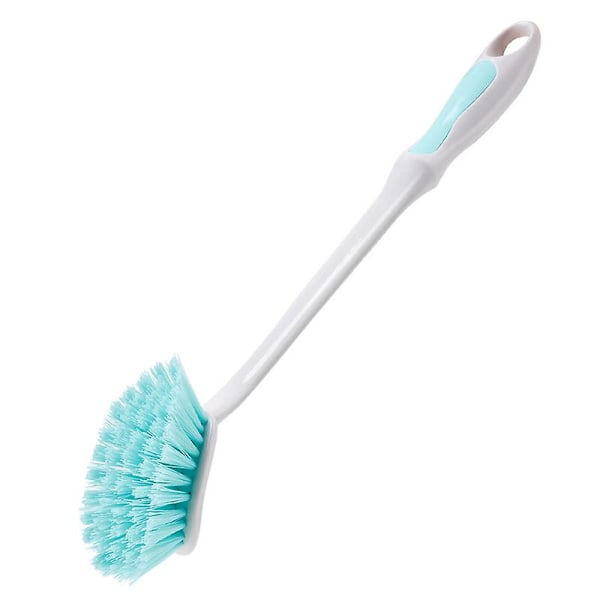 1 stk. Toiletbørste, Langskaftet Toiletbørste, BPA-fri (41 cm/Tilfældig farve)