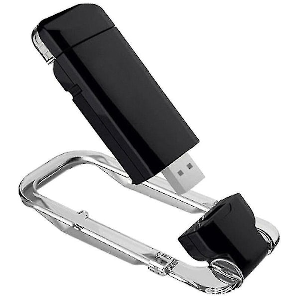 USB-laddningsbar boklampa för läsning i sängen, justerbar ljusstyrka, LED-klämma på bokbelysning（svart）
