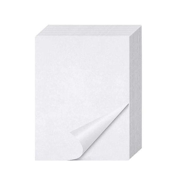 20 arkkia timanttipiirustuksen irrotuspaperia A5 tarttumaton paperi timanttipiirustustarvikkeet (21X14,8cm, valkoinen 1)