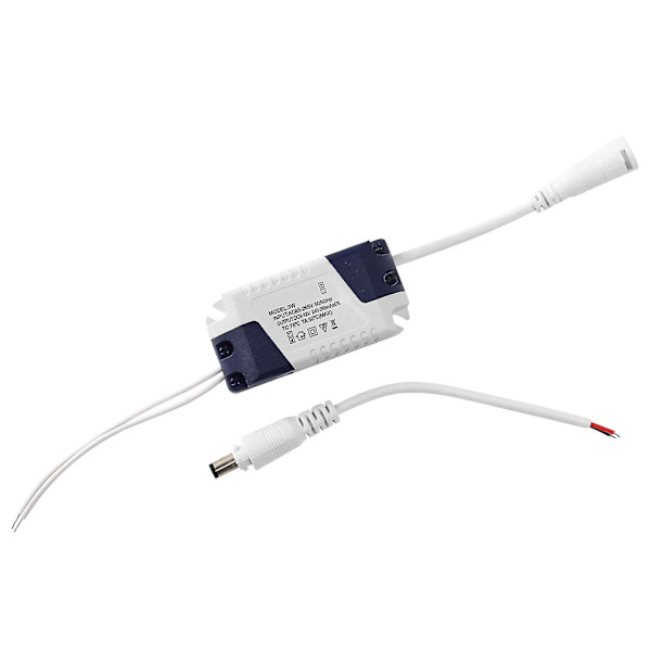 Ac 90-240v til Dc 9-12v 3w konstantstrøms LED-stripledrivertransformator（som vist）