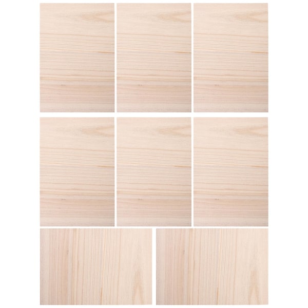 10 stycken professionella platta stöd Taekwondo träningsbräda Taekwondo tillbehör (30,5X20,4X0,3CM, khaki färg)