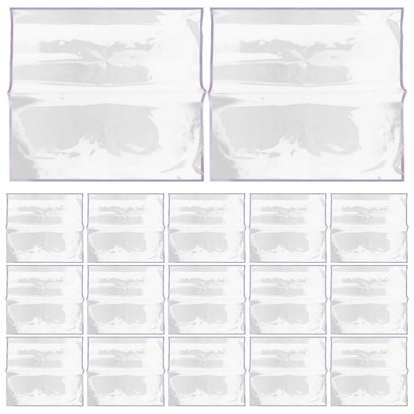 20 ark transparent indpakningspapir Blomster indpakningspapir Gaveindpakningspapir Buket (58X58 cm, assorterede farver)