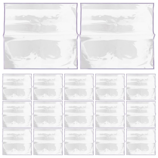 20 ark transparent inslagning papper blomma inslagning papper presentinslagning papper bukett (58X58 cm, olika färger)