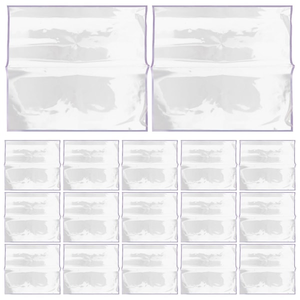 20 arkkia läpinäkyvä käärepaperi Kukkakäärepaperi Lahjapaperikimppu (58x58 cm, erilaisia ​​värejä)