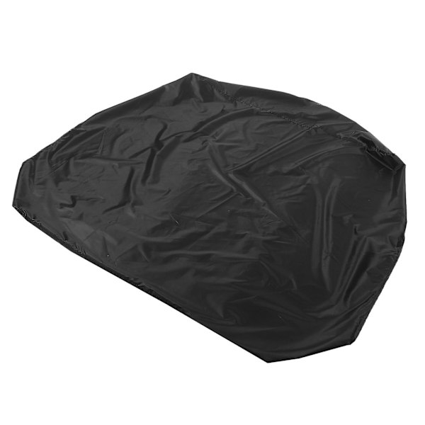 Sandkasseovertræk støvtæt sandkasseovertræk vandtæt sandkassebeskyttelse med snøre (120.00X120.00X40.00CM, sort)