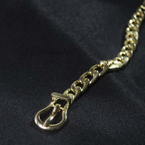 Justerbar PU læder snor choker halskæde, 39cm, sort, til kvinder piger