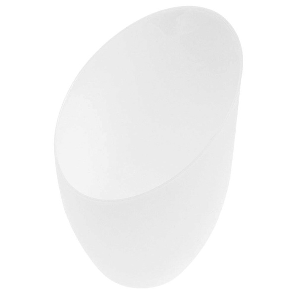 Ersättning lampskärm hängande lampskärm golvlampa dekorativ hästskoformad lampskärm (13X8.5X8.5CM, vit 1)