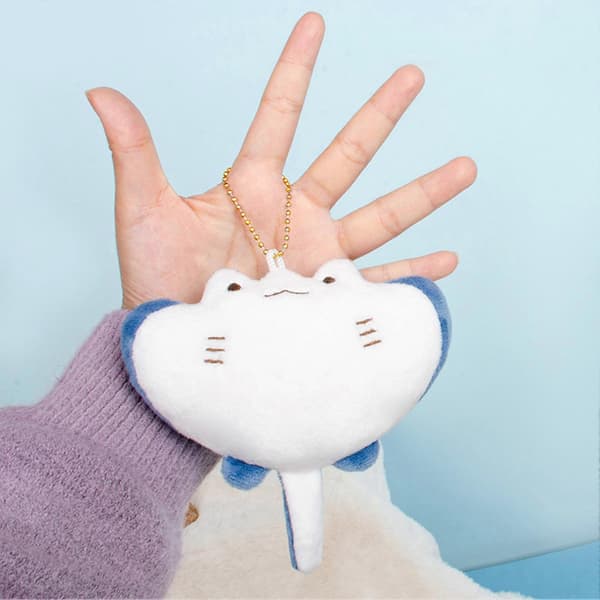 Ihana Manta Ray -pehmolelu (sininen)