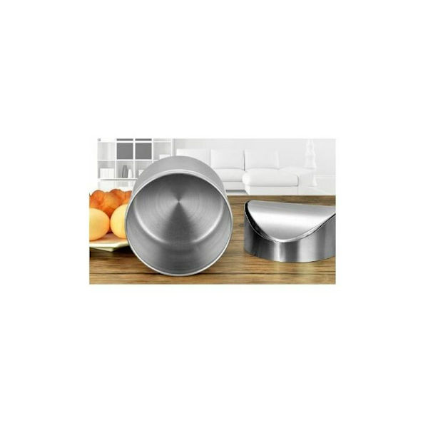 Rostfritt stål badrumskorg, silver