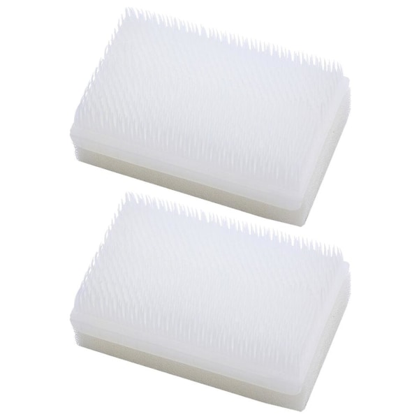 2 pakkauksen Ability Brush Sensory Defense Brush Wilbarger Healing Brush (8x4,7cm, valkoinen)