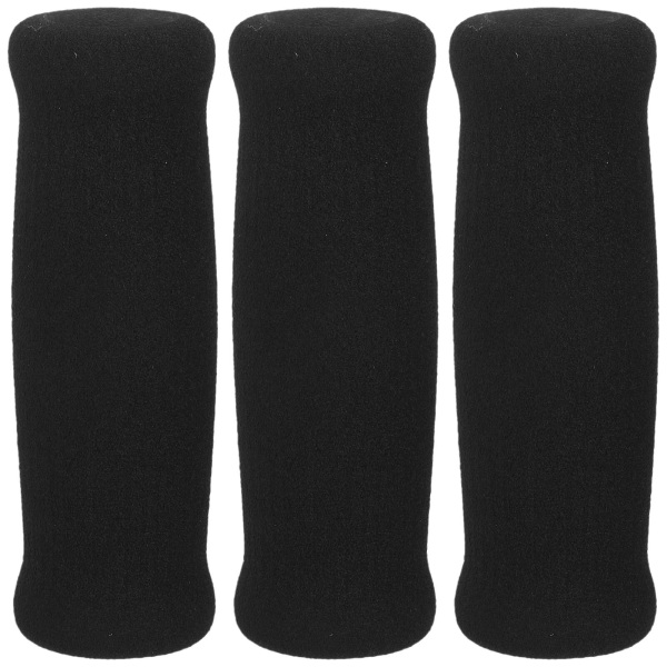 3-pack äldre stolshandtag cover handtag för promenadkäpp (12.00X3.50X3.50CM, svart)
