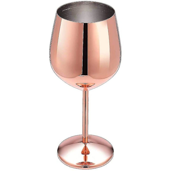 Goblets, Bpa-fria kopparbelagda splittersäkra, eleganta nyanser av champagne och cocktailserv, per