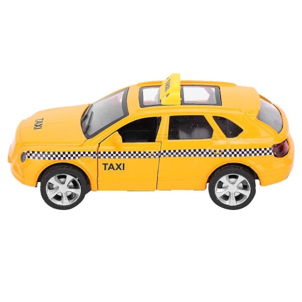 1:32 Legetøjsbil Legering Taxi Model Simulering Lyd Lys Cab Model Træk tilbage Barnegaver（Bentley）
