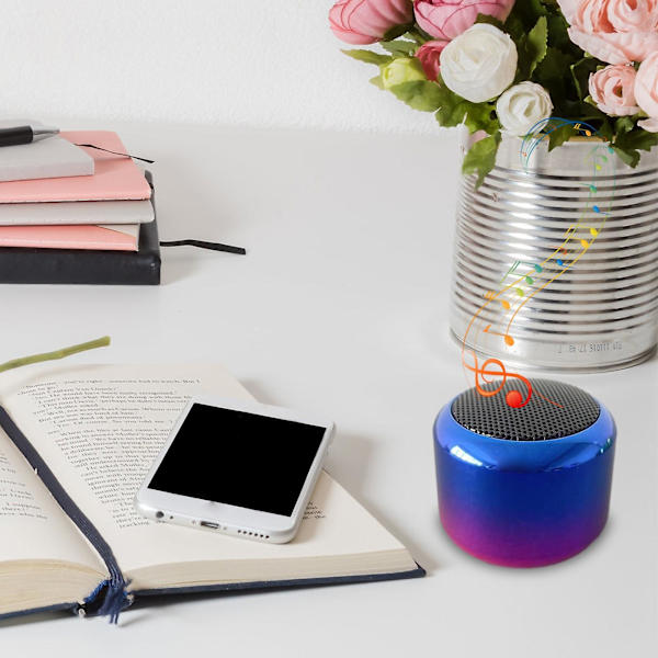 Ny A13 Färgglad Bluetooth-högtalare Trådlös Mini Kanoner Hög Volym Hemma Utomhus Bärbar Kreativ Ljud 20240148（Lila）