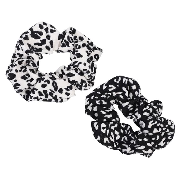 2 st hästsvans hårband elastiskt pannband (13X13cm, vit)