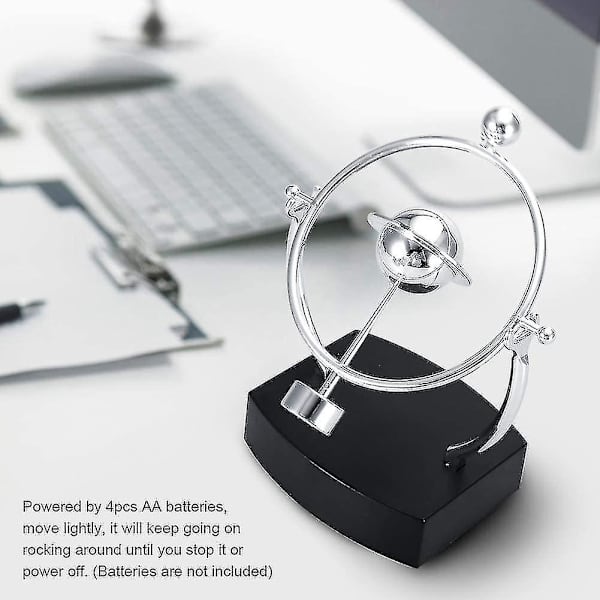 Skrivbordsleksak Perpetual Motion Desk Toy Hållbar Newtons Cradle Desk Toy Fysik Leksaker Skrivbordsleksaker För Kontor Hem